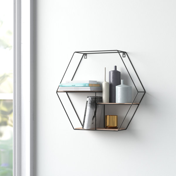 Wire rack deals shelving wall mount